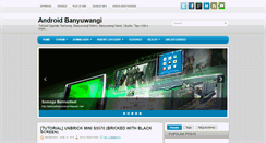 Desktop Screenshot of androidbanyuwangi.blogspot.com