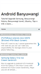 Mobile Screenshot of androidbanyuwangi.blogspot.com