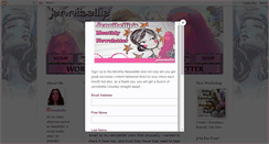 Desktop Screenshot of jennibelliestudio.blogspot.com