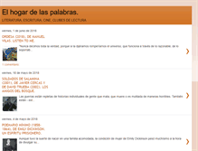 Tablet Screenshot of elhogardelaspalabras.blogspot.com