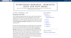 Desktop Screenshot of everythingromance.blogspot.com