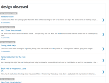 Tablet Screenshot of designobsessed.blogspot.com