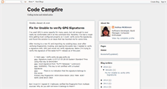 Desktop Screenshot of codecampfire.blogspot.com