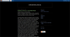 Desktop Screenshot of criminologia.blogspot.com