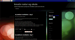 Desktop Screenshot of kreativogskole.blogspot.com