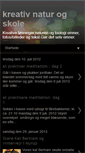 Mobile Screenshot of kreativogskole.blogspot.com