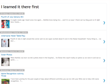 Tablet Screenshot of ilearnedittherefirst.blogspot.com