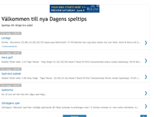 Tablet Screenshot of dagensoddsare.blogspot.com