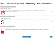 Tablet Screenshot of ladyanneoutlet.blogspot.com