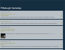 Tablet Screenshot of pittgameday.blogspot.com