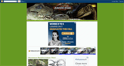 Desktop Screenshot of parquedosdinossauros.blogspot.com