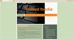 Desktop Screenshot of musedmedia.blogspot.com