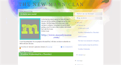 Desktop Screenshot of newmannclann.blogspot.com