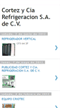Mobile Screenshot of cortezyciarefrigeracion.blogspot.com