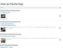 Tablet Screenshot of amoraoproximohoje.blogspot.com