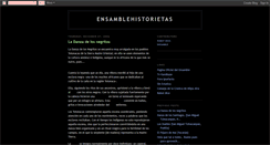 Desktop Screenshot of ensamblehistorietas.blogspot.com