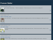 Tablet Screenshot of foreverbetter.blogspot.com