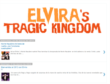 Tablet Screenshot of elvirastragickingdom.blogspot.com