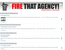 Tablet Screenshot of firethatagency.blogspot.com