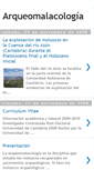 Mobile Screenshot of igorgutirrezzugastiarqueomalacologia.blogspot.com