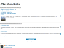 Tablet Screenshot of igorgutirrezzugastiarqueomalacologia.blogspot.com