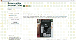 Desktop Screenshot of beautycarameltwist.blogspot.com