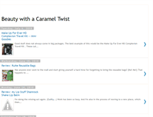 Tablet Screenshot of beautycarameltwist.blogspot.com