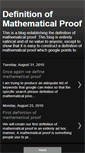 Mobile Screenshot of defineproof.blogspot.com