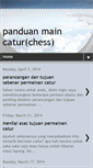 Mobile Screenshot of panduanchess.blogspot.com