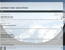 Tablet Screenshot of panduanchess.blogspot.com