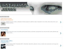 Tablet Screenshot of instalandojuegos.blogspot.com