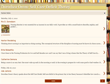 Tablet Screenshot of oremselfcaredeficittheory.blogspot.com