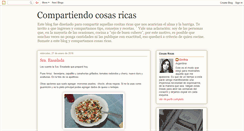 Desktop Screenshot of compartiendocosasricas.blogspot.com