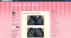 Desktop Screenshot of brecho-bazar-sebo.blogspot.com