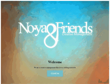 Tablet Screenshot of noyaandfriends.blogspot.com