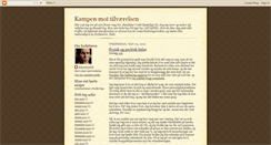 Desktop Screenshot of kampenmottilvaerelsen.blogspot.com