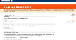 Desktop Screenshot of languesbelles.blogspot.com