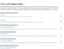 Tablet Screenshot of languesbelles.blogspot.com