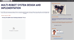 Desktop Screenshot of multi-robot-system.blogspot.com
