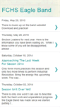Mobile Screenshot of fchseagleband.blogspot.com