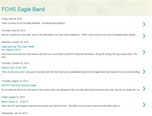 Tablet Screenshot of fchseagleband.blogspot.com