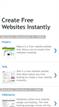Mobile Screenshot of createfreewebsitesinstantly.blogspot.com