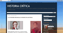 Desktop Screenshot of historiacriticammt.blogspot.com