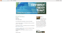 Desktop Screenshot of cinnamonraisintoast.blogspot.com