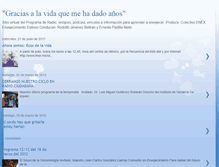 Tablet Screenshot of graciasalavidaradio.blogspot.com