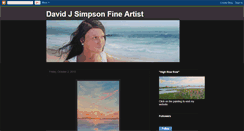 Desktop Screenshot of davidjsimpsonart.blogspot.com