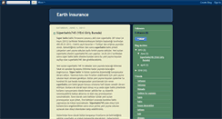 Desktop Screenshot of earth-insurance.blogspot.com