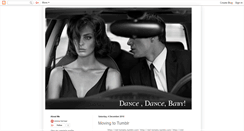 Desktop Screenshot of dance-dance-baby.blogspot.com