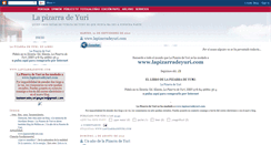 Desktop Screenshot of lapizarradeyuri.blogspot.com