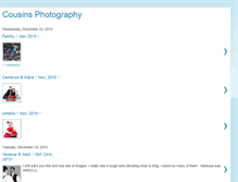 Tablet Screenshot of cousinsphotography.blogspot.com